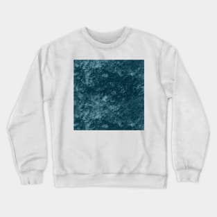 Peacock teal velvet Crewneck Sweatshirt